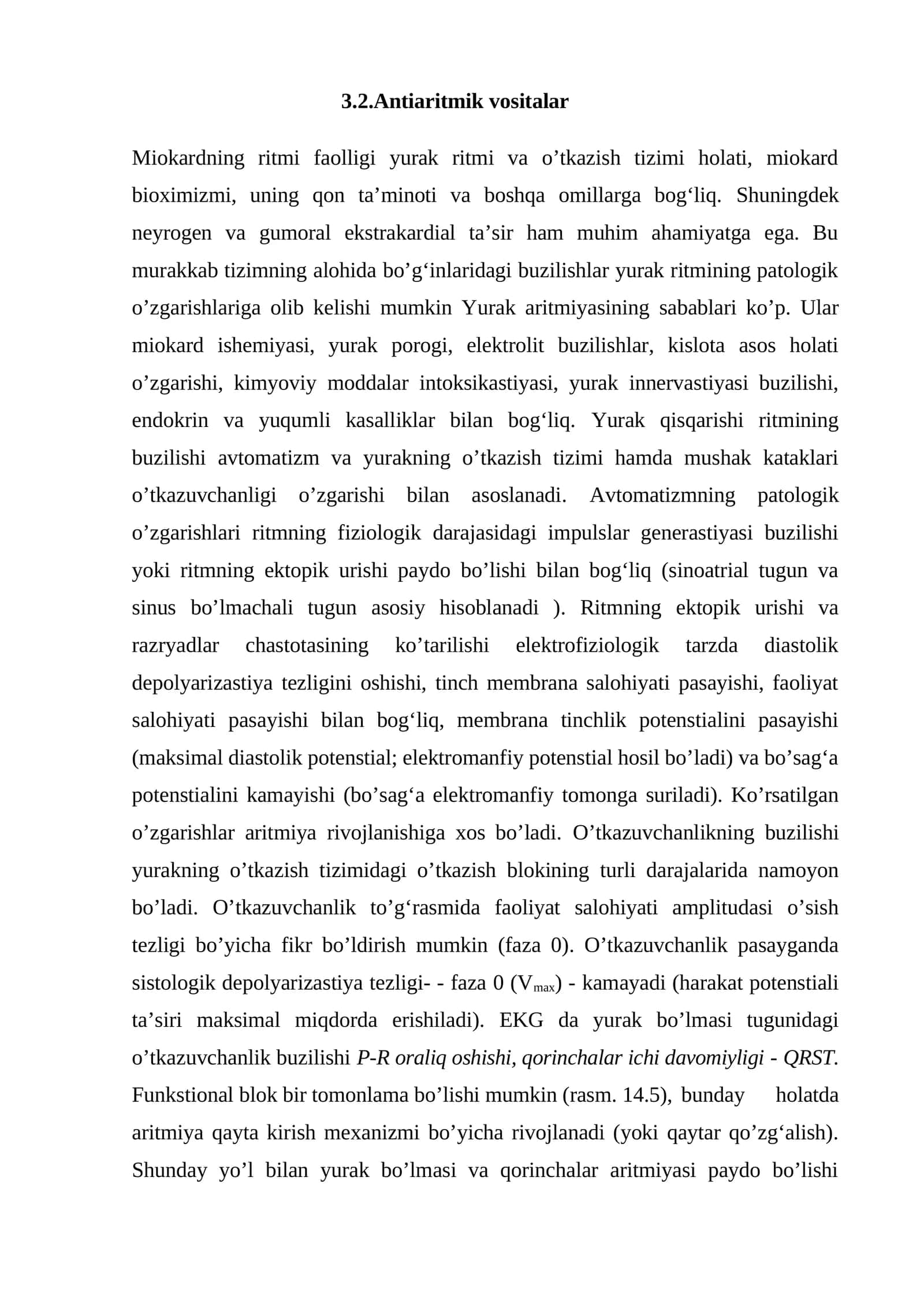 Antiaritmik vositalar 1