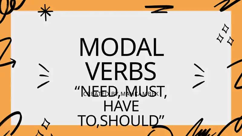 Modal Verbs 1