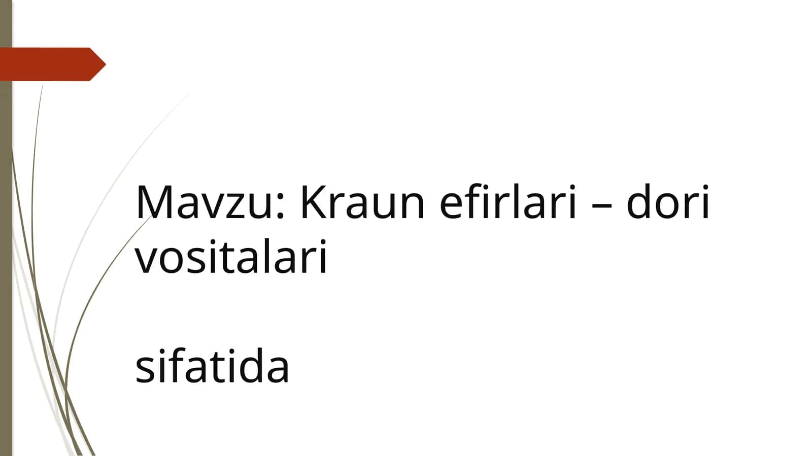 Kraunefirlari–dorivositalari 1