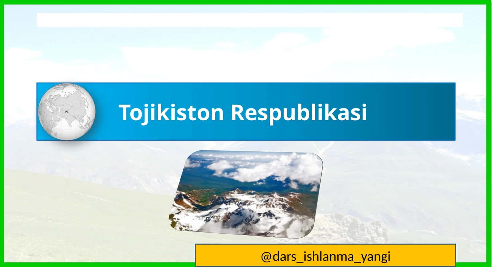 Tojikiston Respublikasi 1