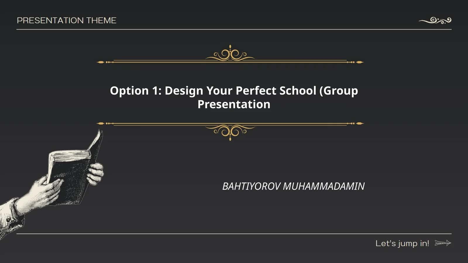 Design Your Perfect School 1
