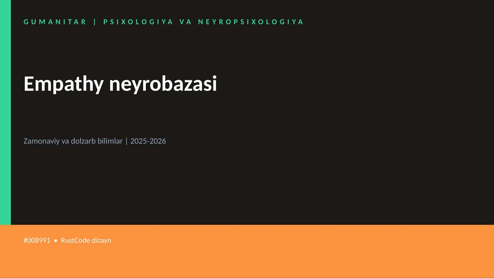 Empathy neyrobazasi 1