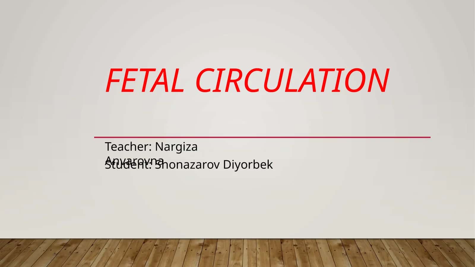 Fetalcirculation 1