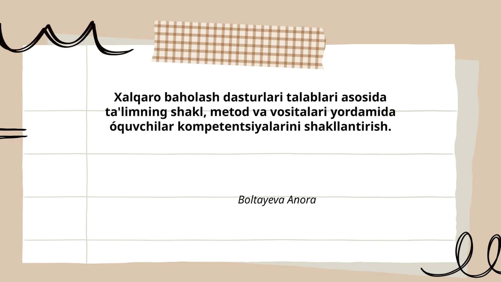 Xalqaro Baholash Dasturlari 1