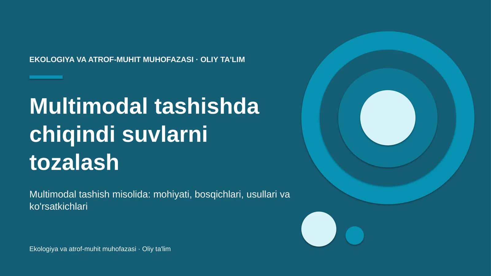 multimodal tashishda chiqindi suvlarni tozalash 8122 1