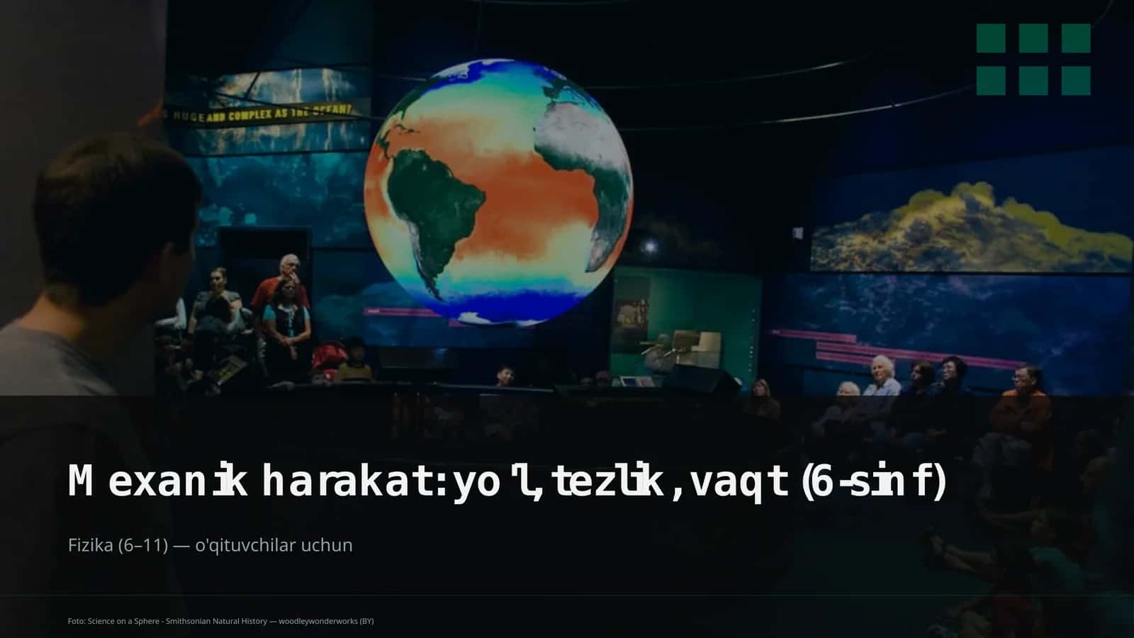 Mexanik harakat: yo'l, tezlik, vaqt (6-sinf) 1