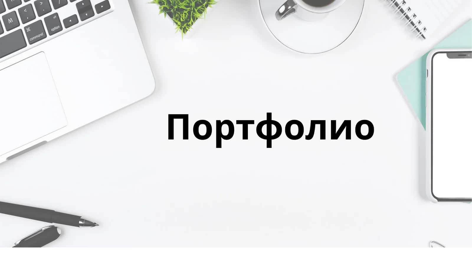 Портфолио 1