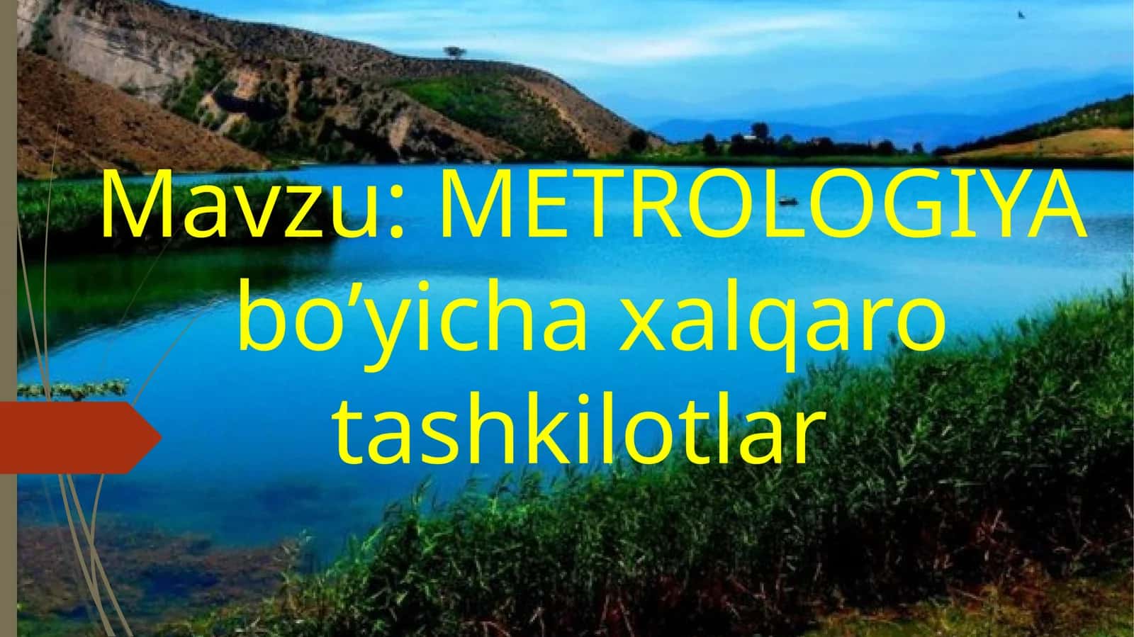 METROLOGIYA (METROLOGY) 1