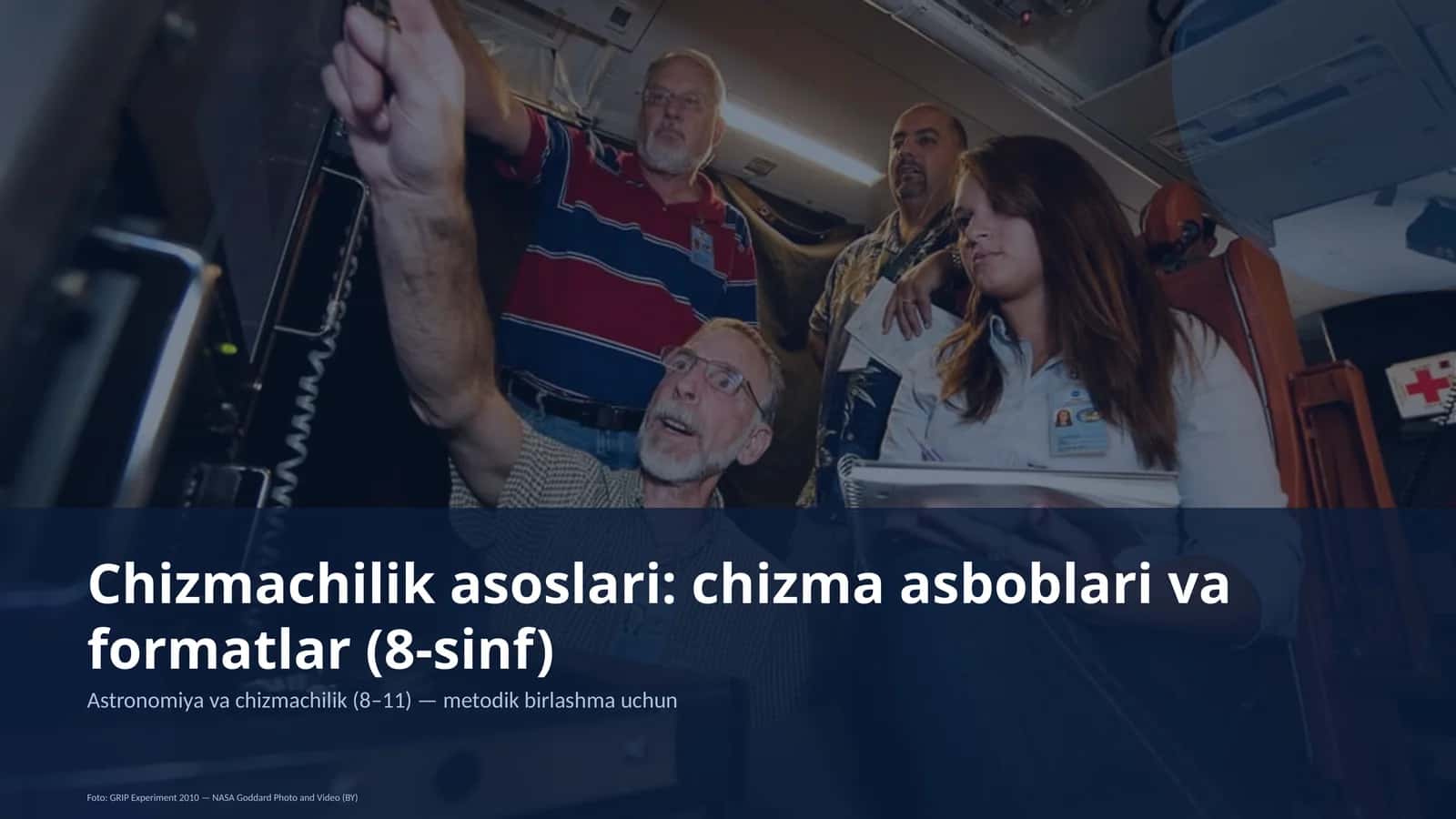 Chizmachilik asoslari: chizma asboblari va formatlar (8-sinf) 1