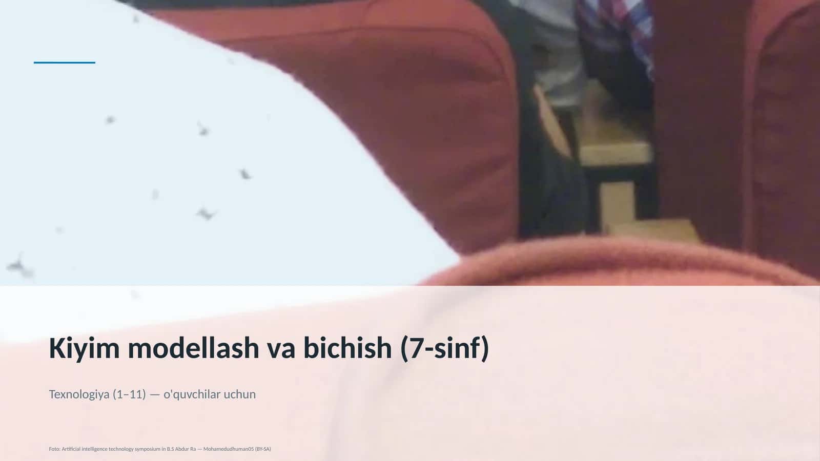 Kiyim modellash va bichish (7-sinf) 1