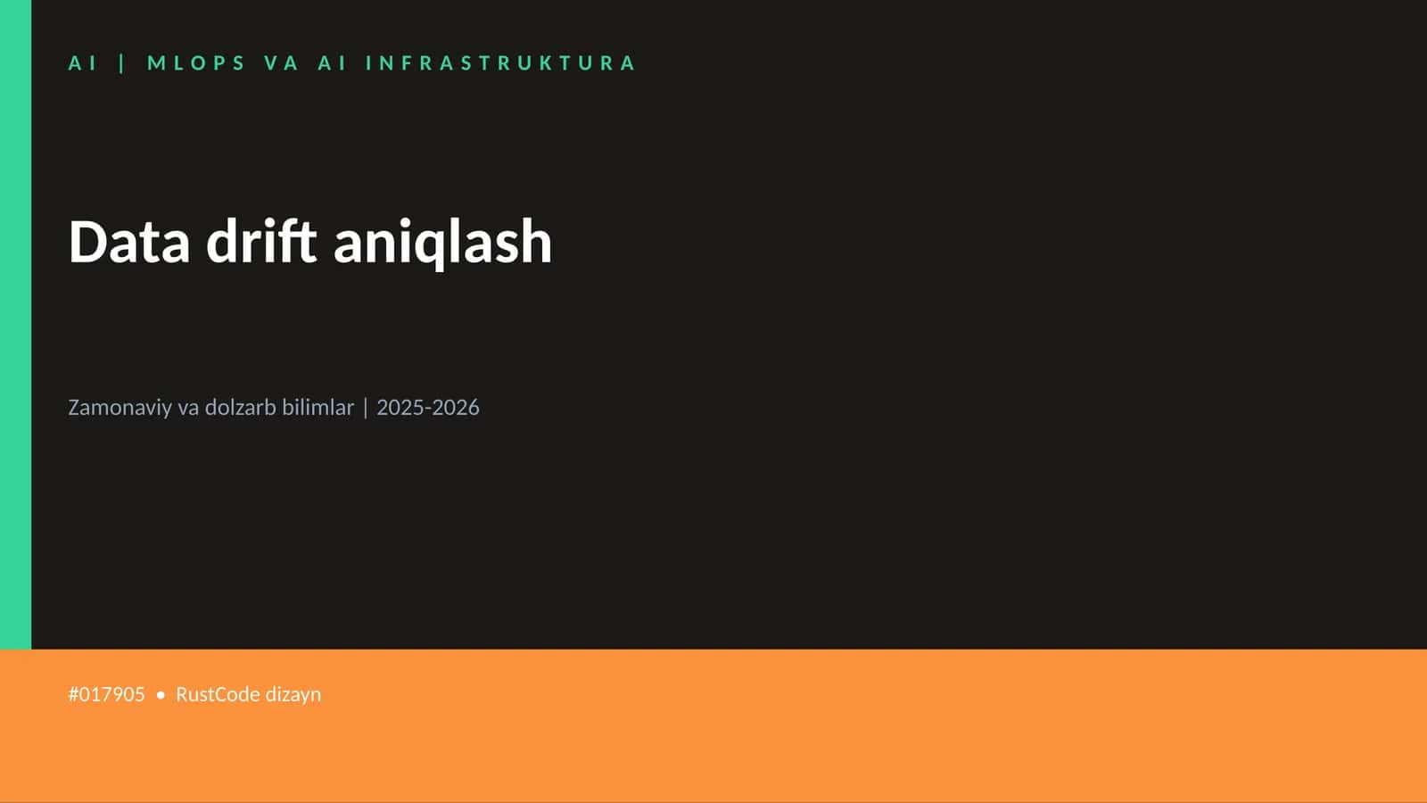 MLOPS VA AI INFRASTRUKTURA 1