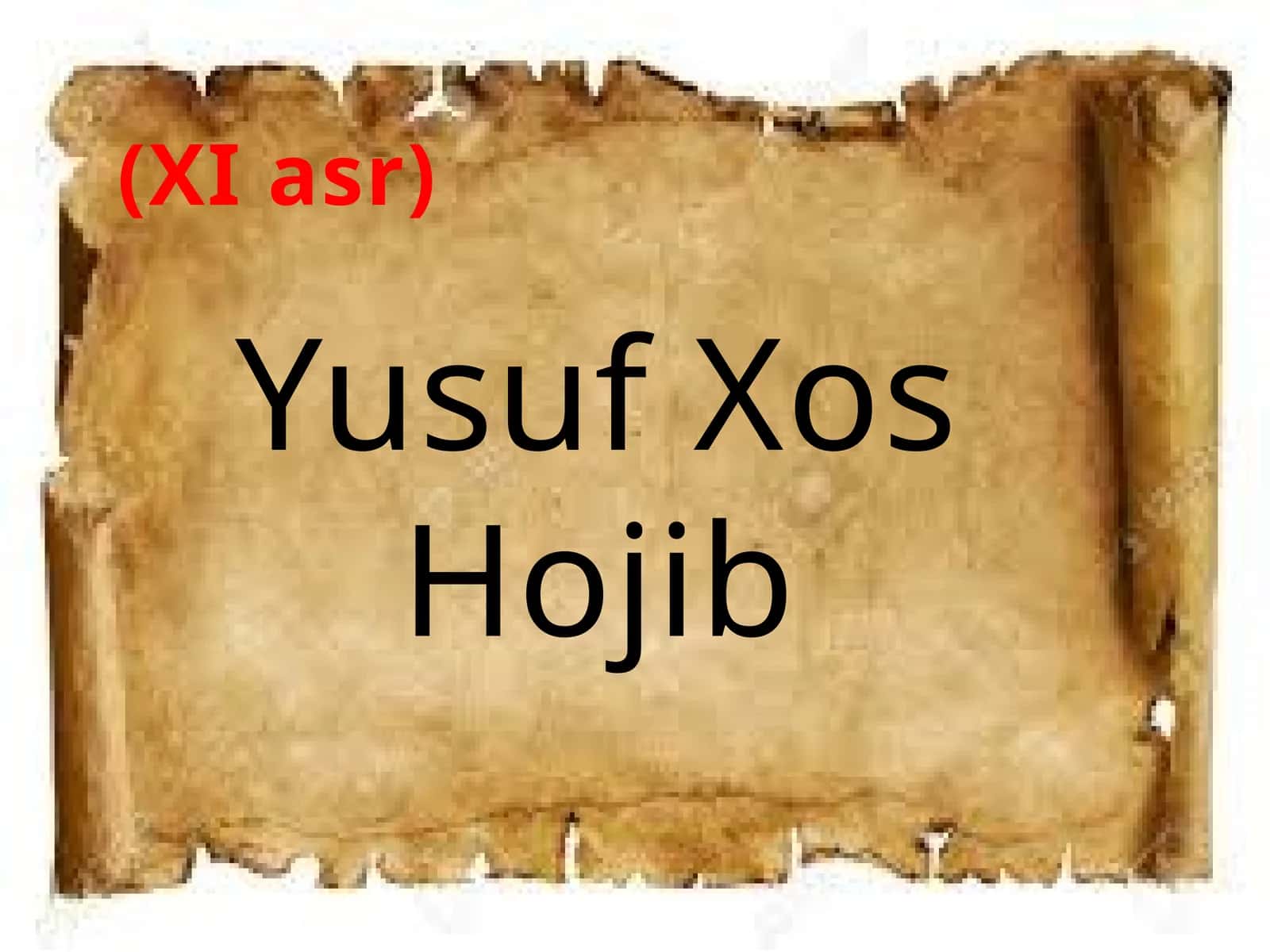 Yusuf Xos Hojib 1