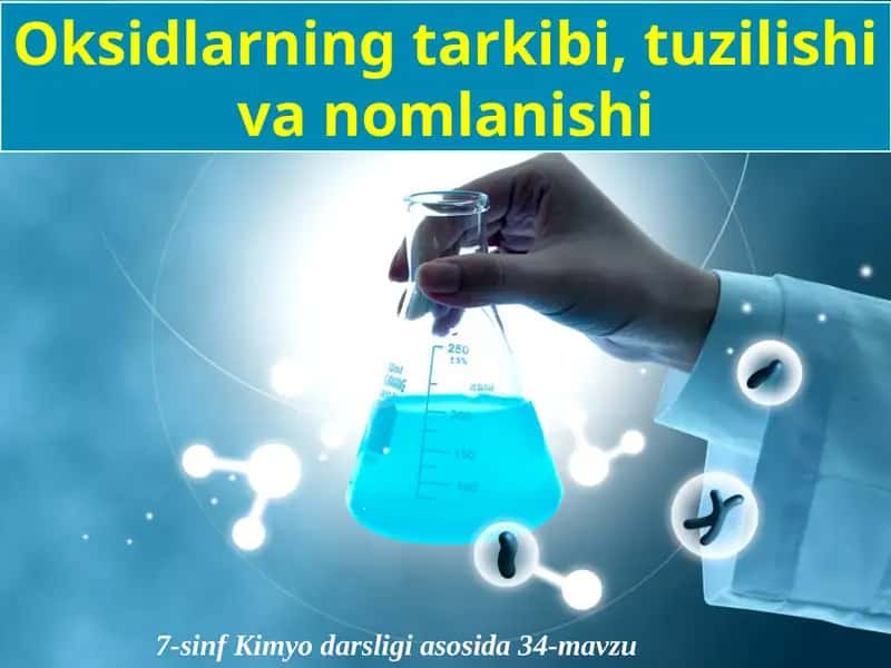 Kimyo darsligi asosida 34-mavzu 1