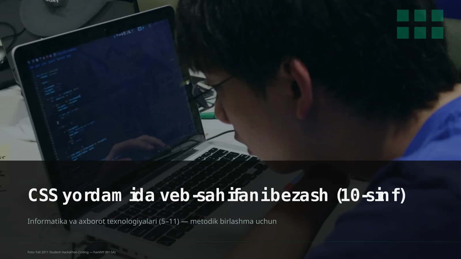 CSS yordamida veb-sahifani bezash (10-sinf) 1