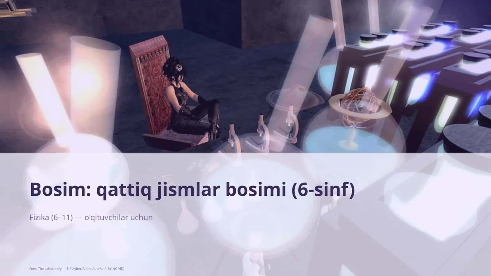 Fizika (6–11) — o'qituvchilar uchun 1