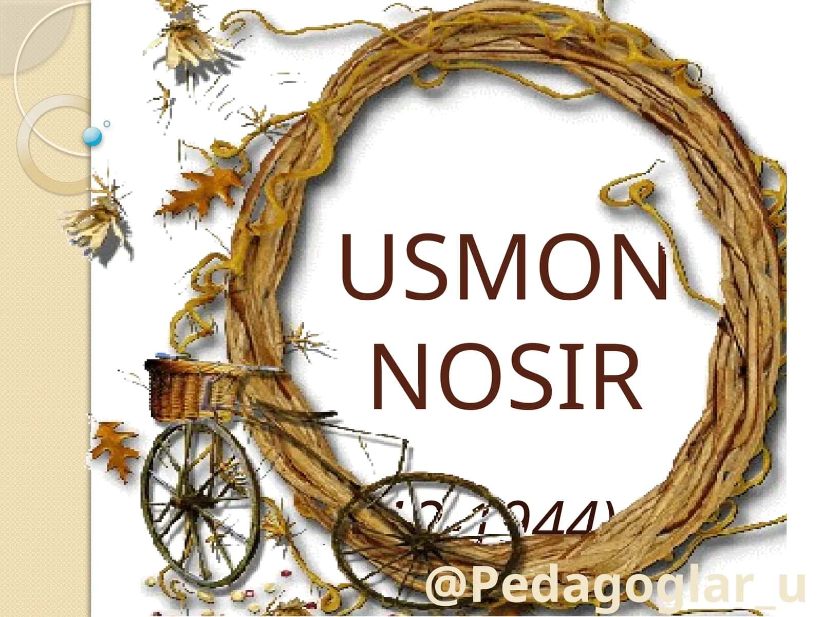 USMON NOSIR 1