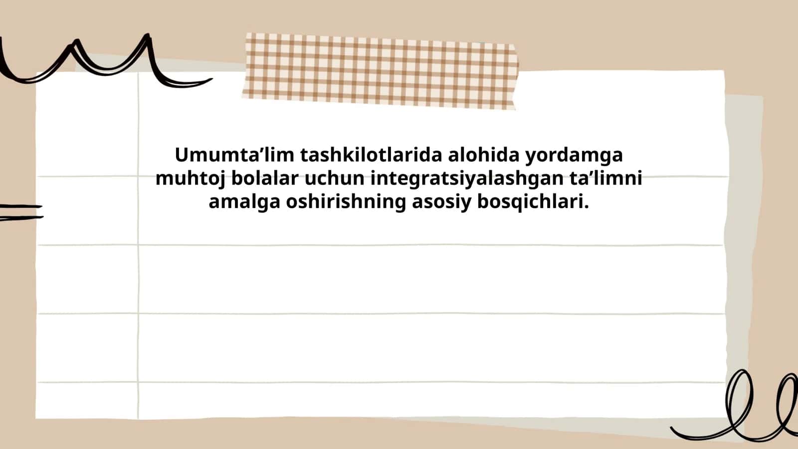 Integratsiyalashgan ta'lim 1