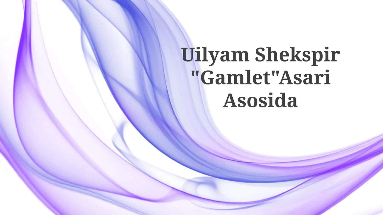 Gamlet 1