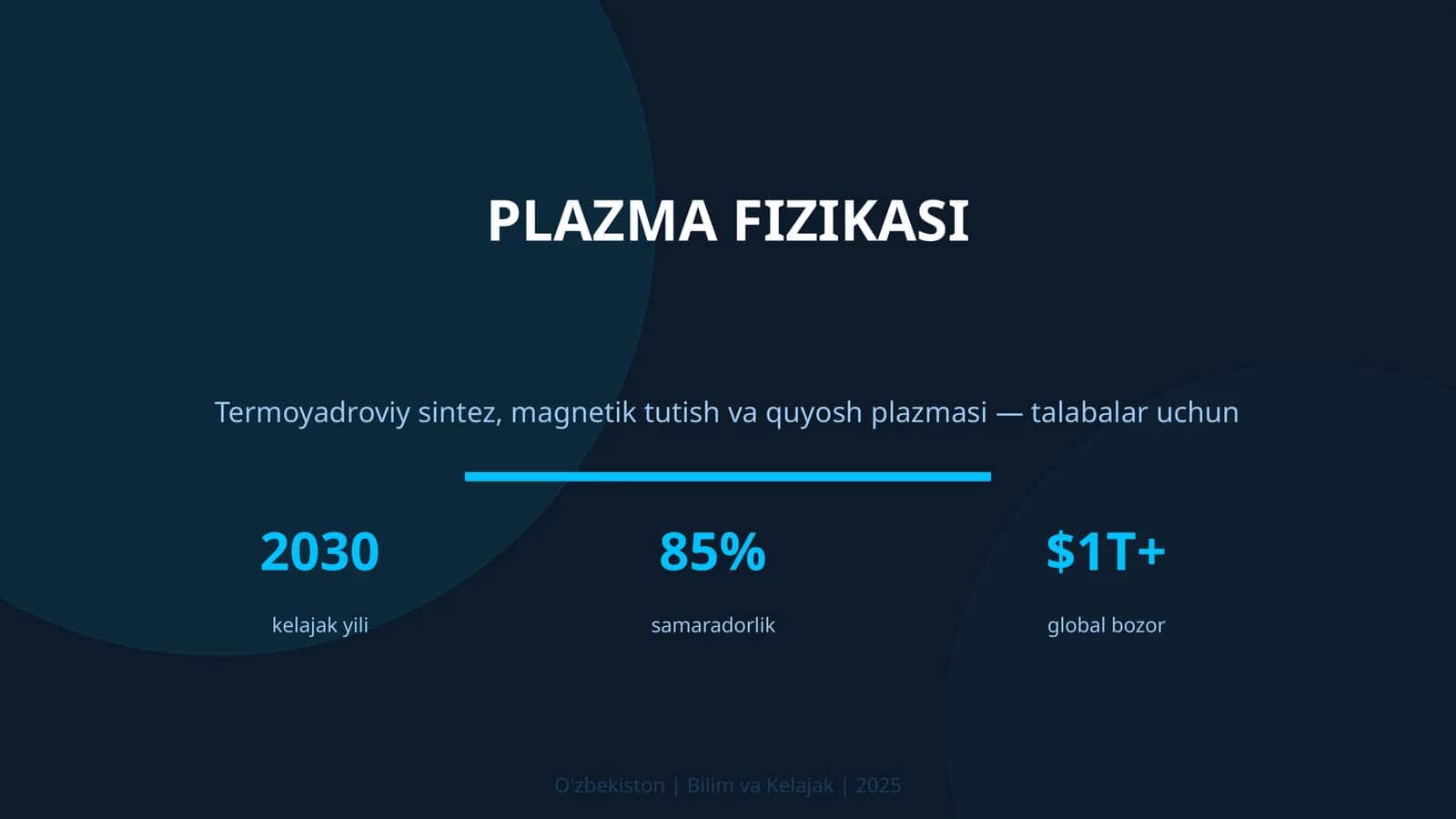 PLAZMА FIZIKASI 1