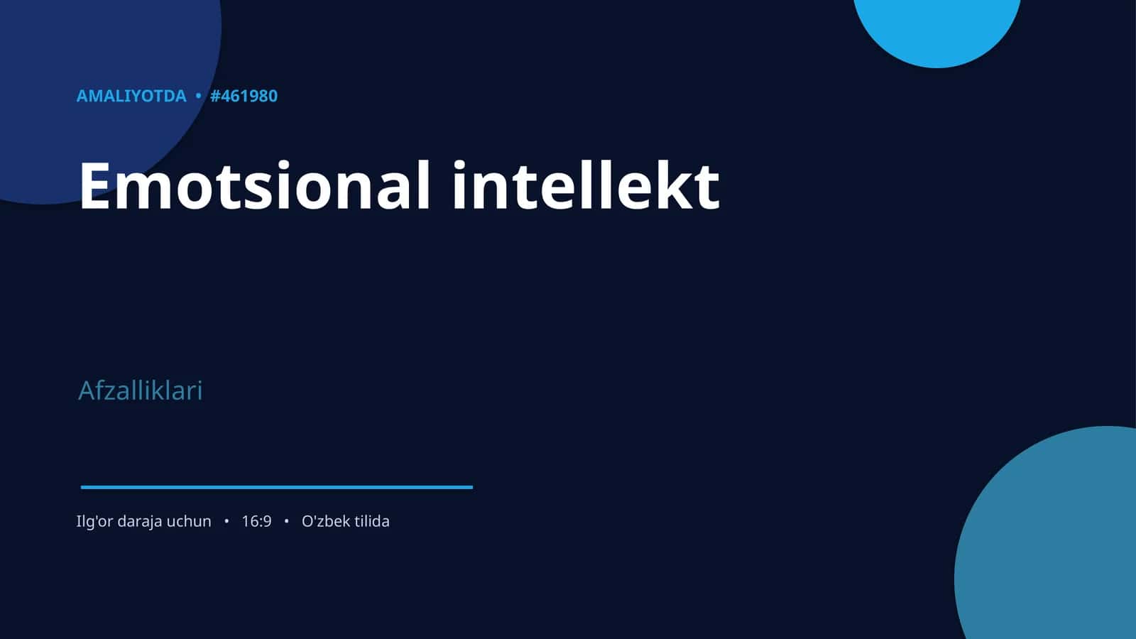 Emotsional intellekt 1