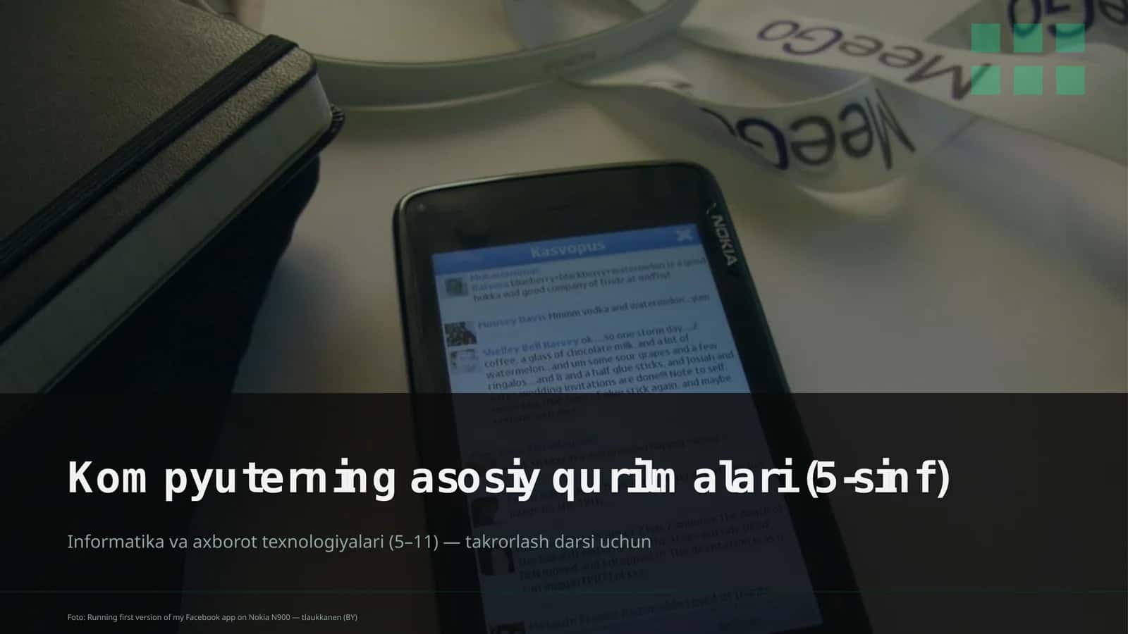 Kompyuterning asosiy qurilmalari (5-sinf) 1