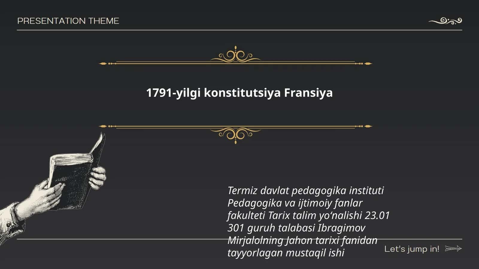 1791-yilgi konstitutsiya Fransiya 1