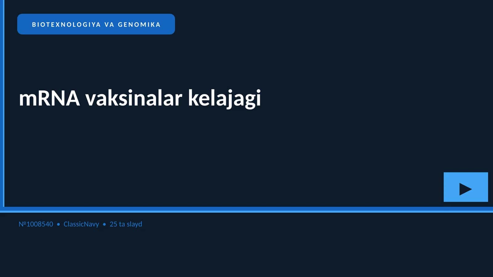 mRNA vaksinalar kelajagi 1