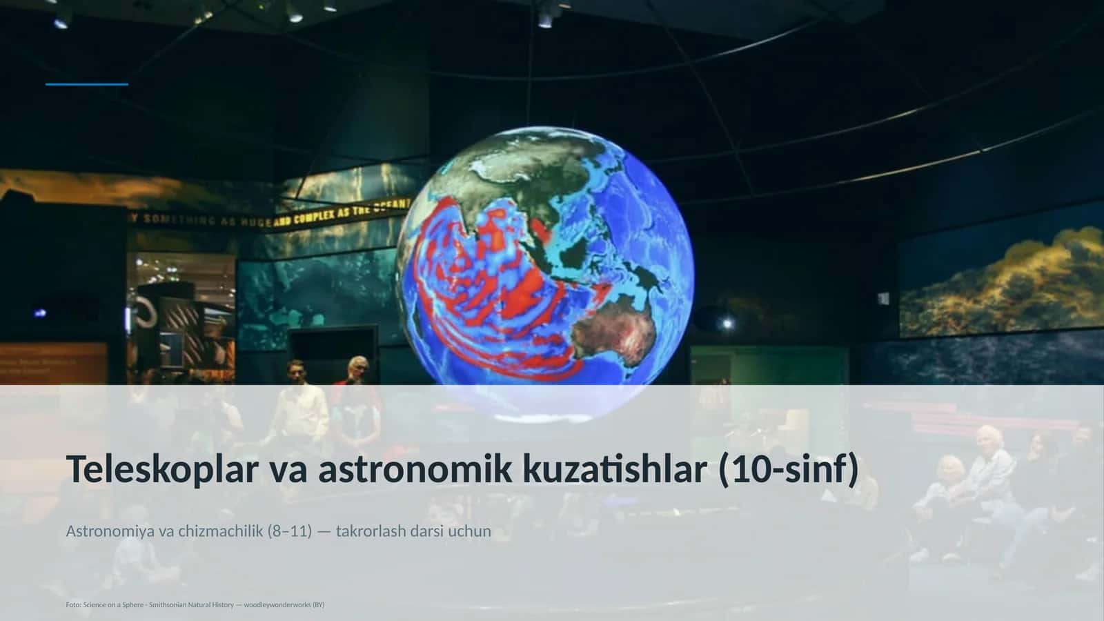 Teleskoplar va astronomik kuzatishlar (10-sinf) 1
