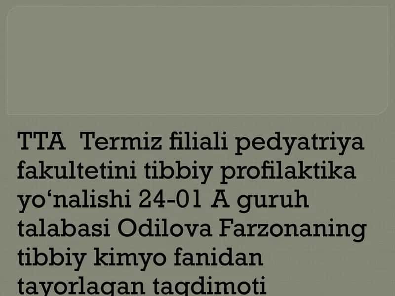 Biologik faol birikmalar 1