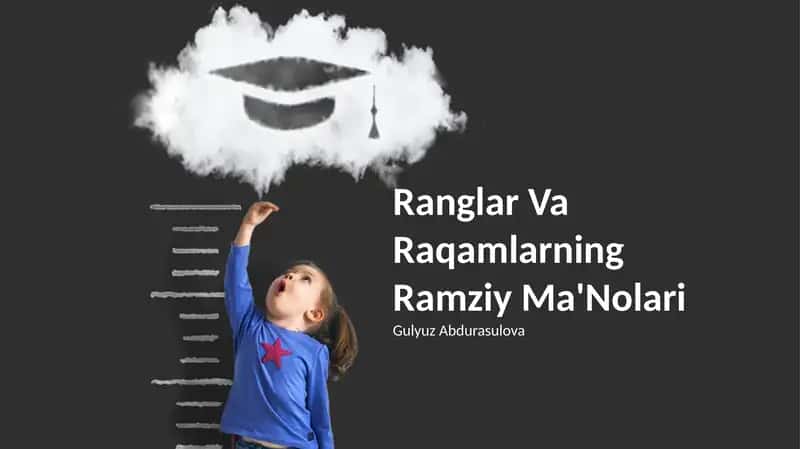 Ranglar Va Raqamlarning Ramziy Ma'Nolari 1