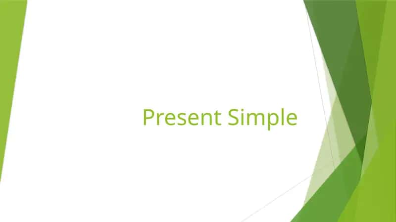 PresentSimple 1