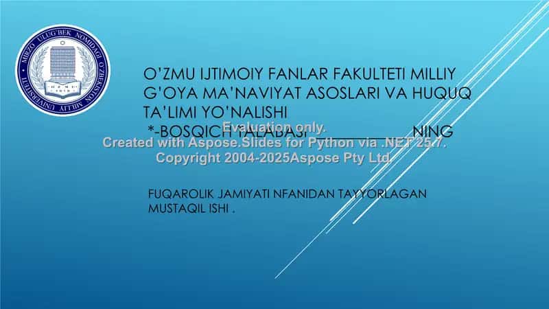 Fuqarolik jamiyati 1