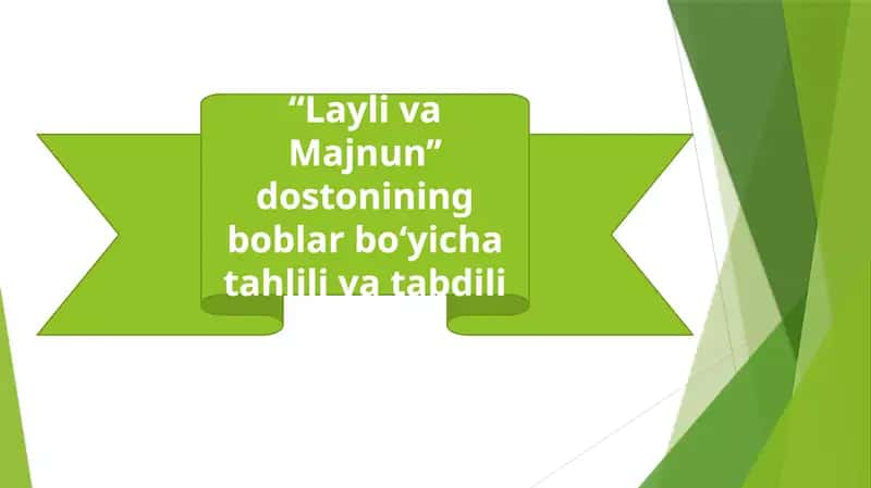 Layli va Majnun 1