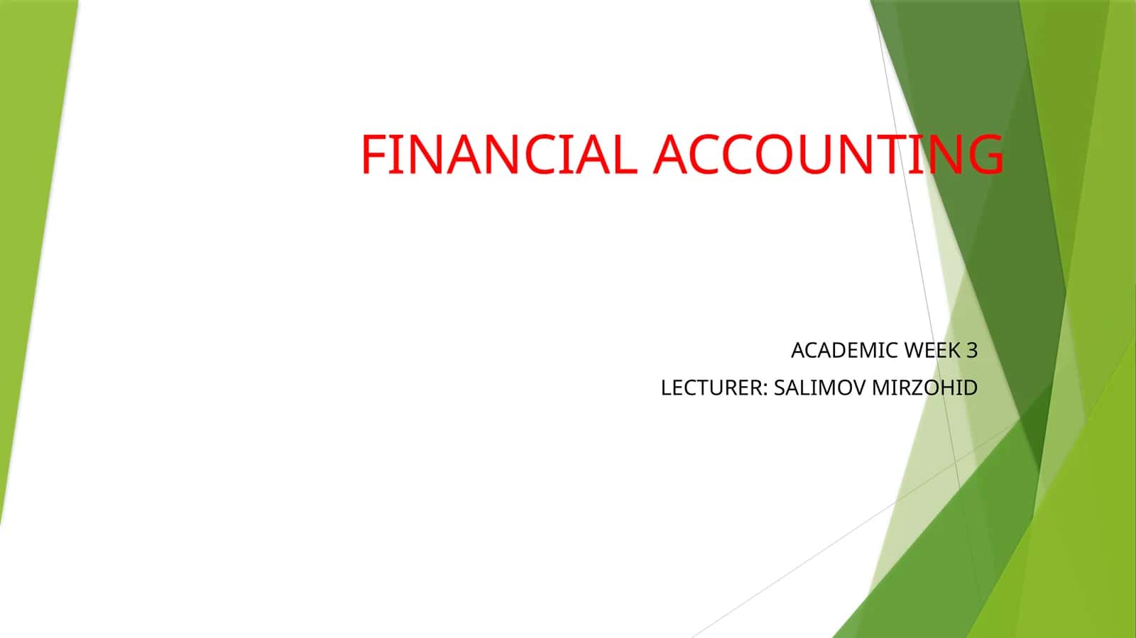 ACADEMIC WEEK 3 1