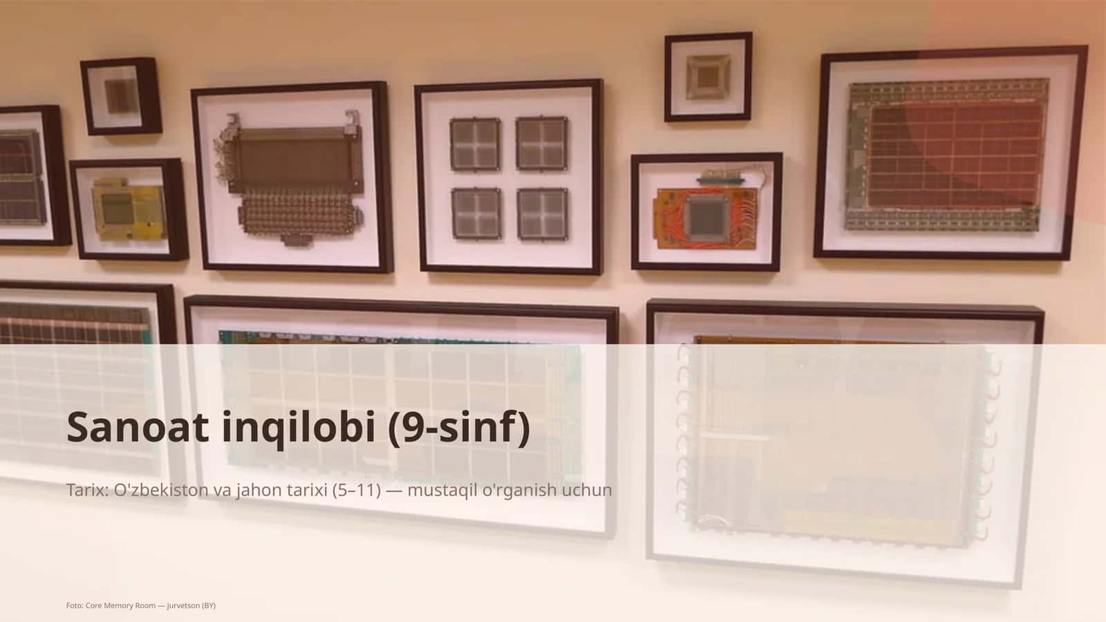 Sanoat inqilobi (9-sinf) 1
