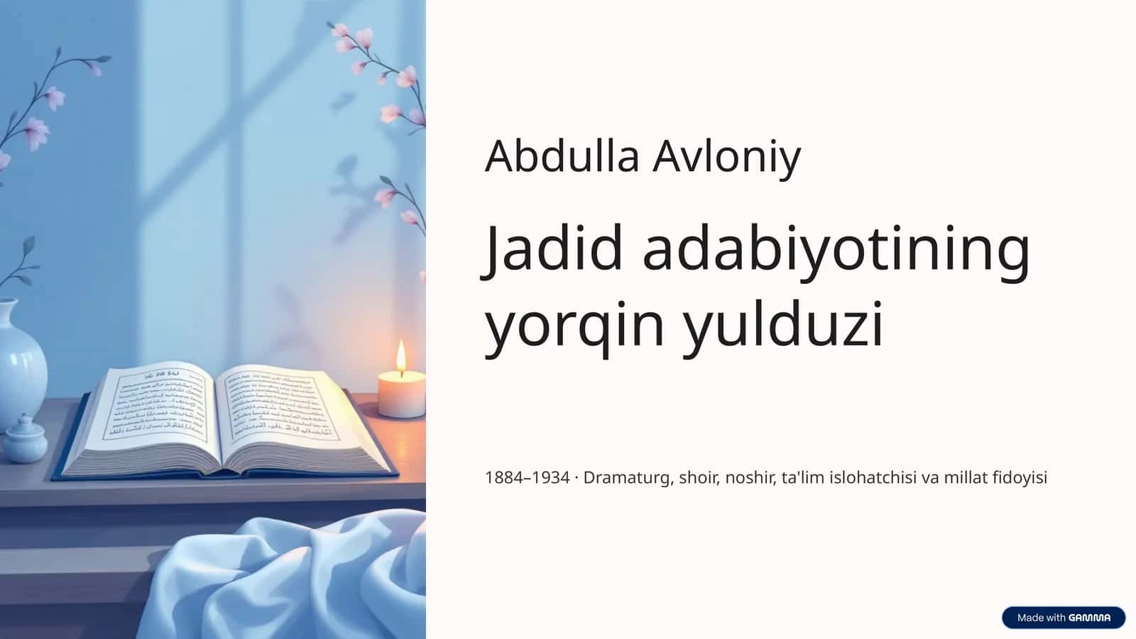 Abdulla Avloniy 1