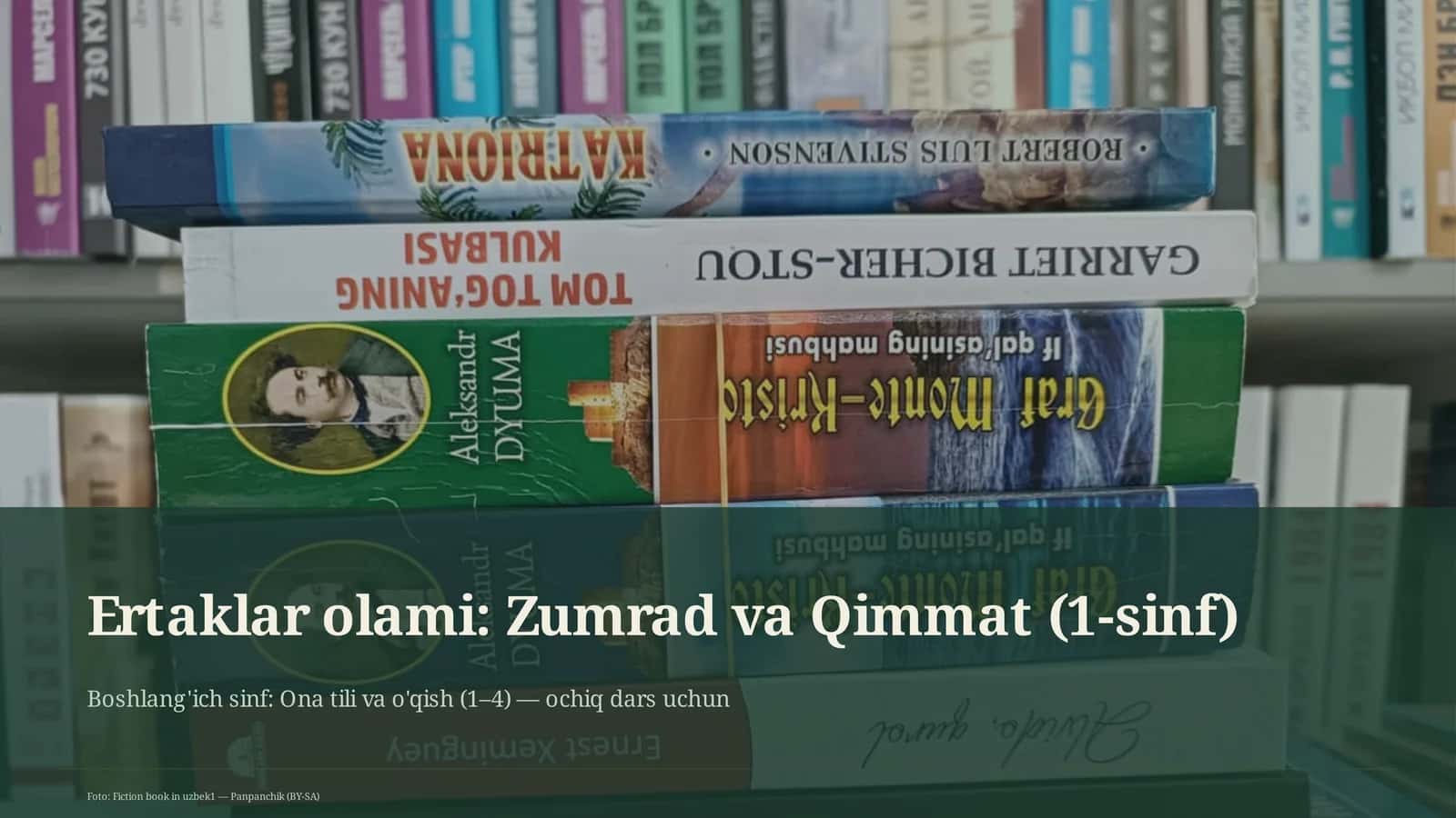 Ona tili va o'qish (1-sinf) 1
