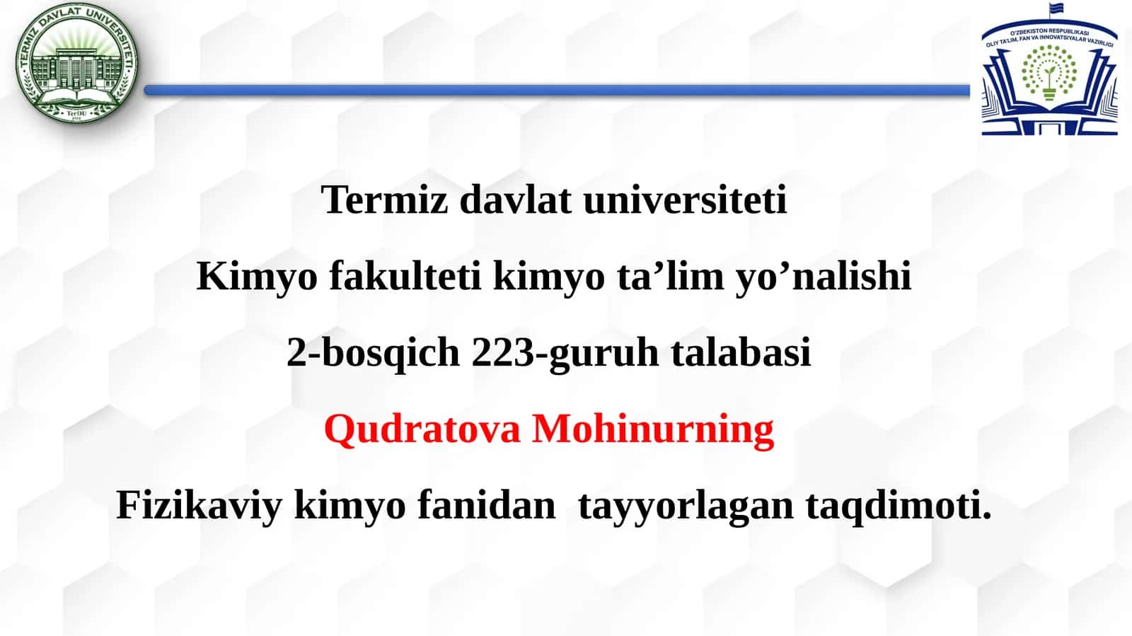 Eritmalarning qaynash harorati. Ebulioskopiya 1