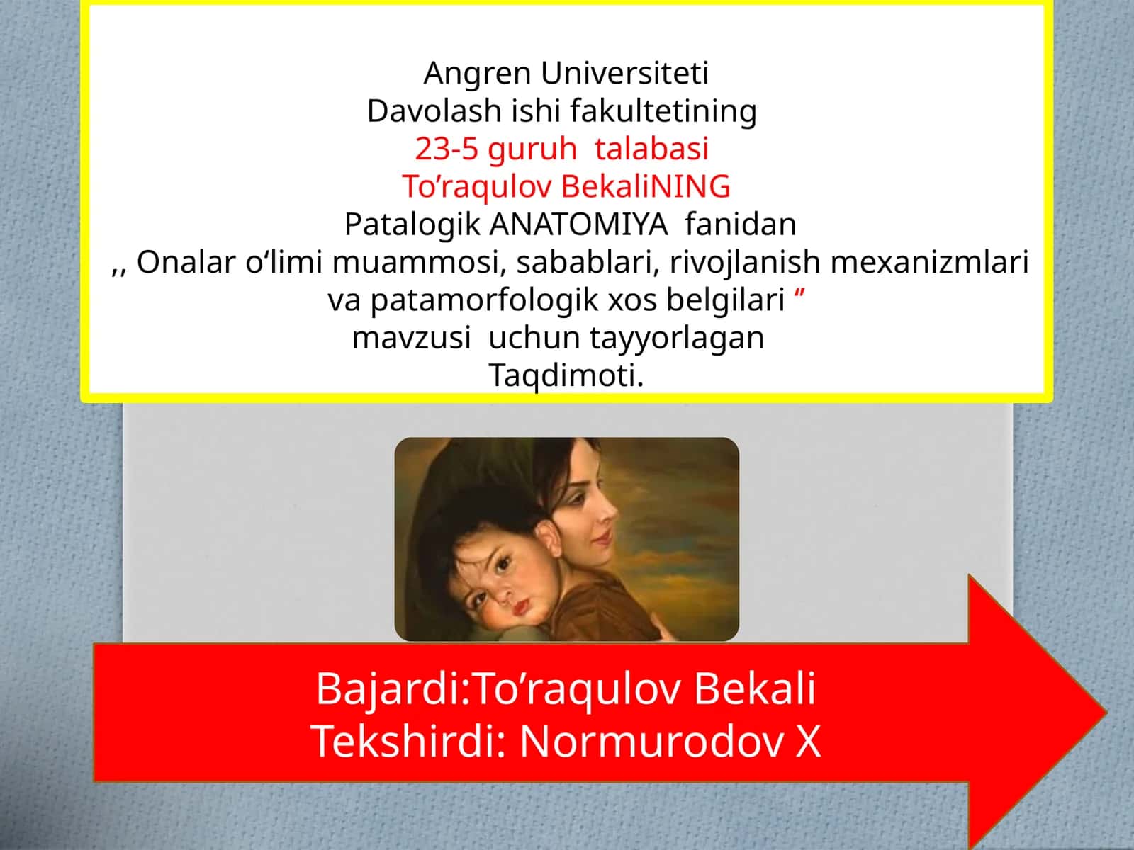 Patalogik ANATOMIYA 1