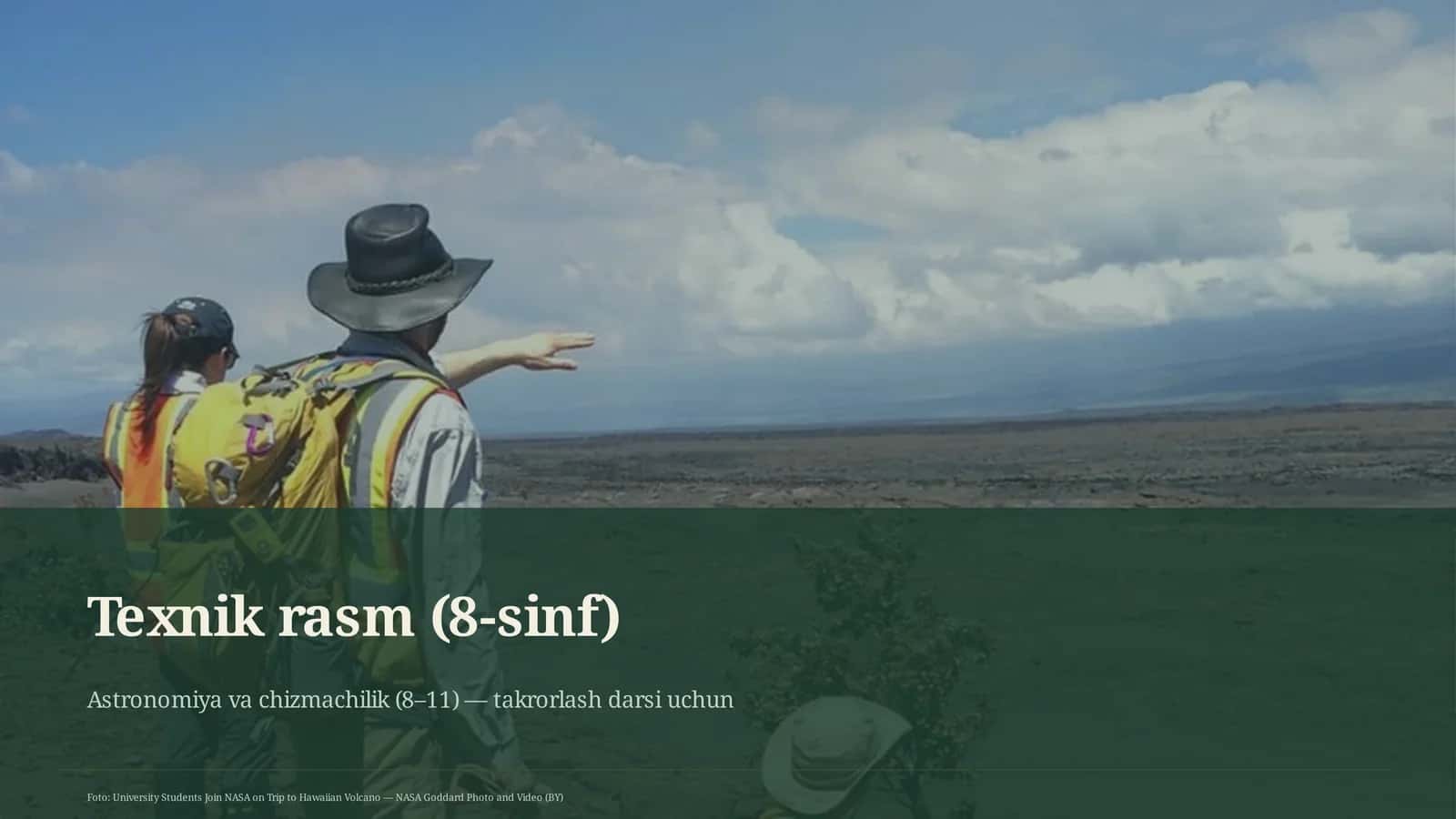 Texnik rasm (8-sinf) 1