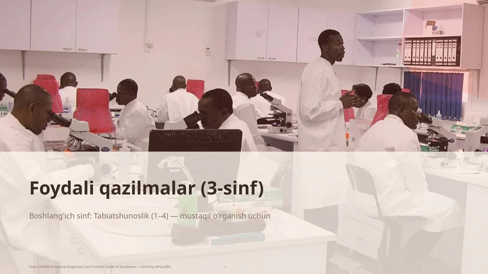 Foydali qazilmalar (3-sinf) 1
