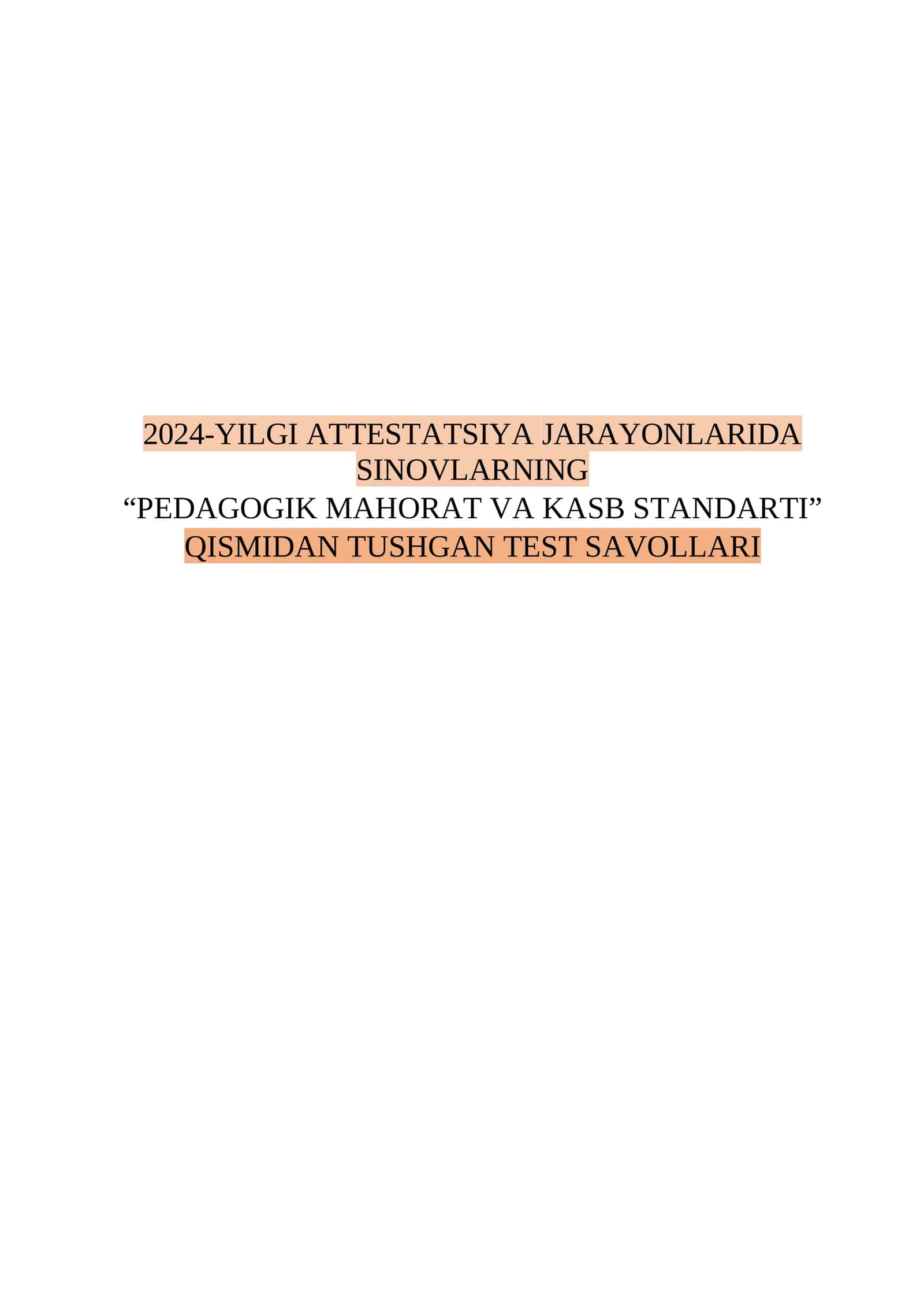 Attestatsiya test 1
