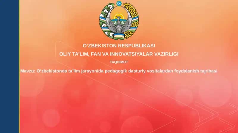 Pedagogik Dasturiy Ta'minot 1