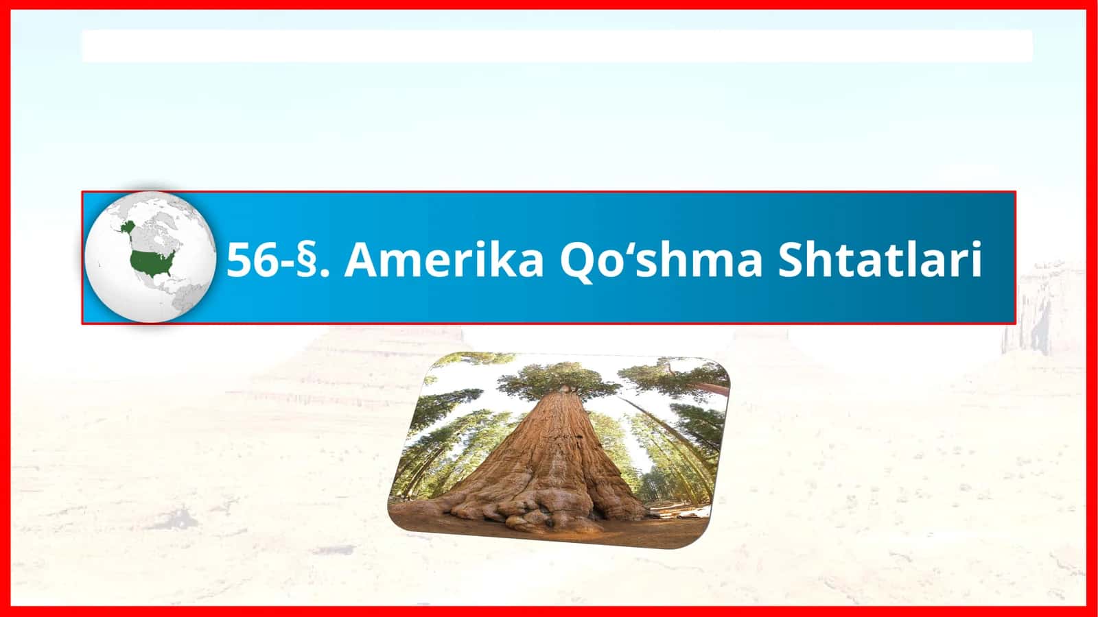 Amerika Qo‘shma Shtatlari 1