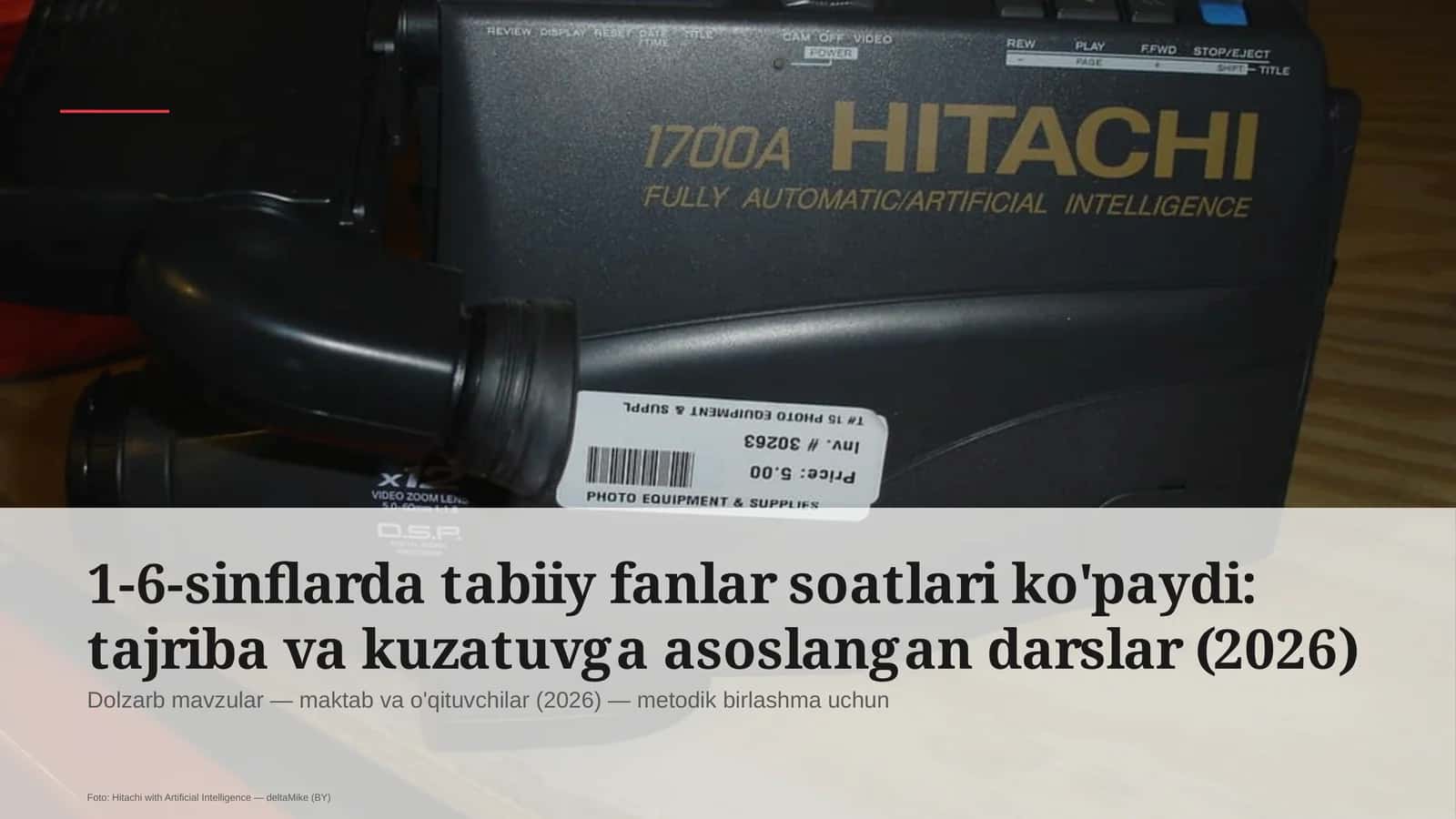 Tabiiy fanlar soatlari 1
