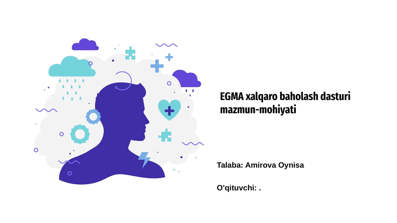 EGMA xalqaro baholash dasturi 1