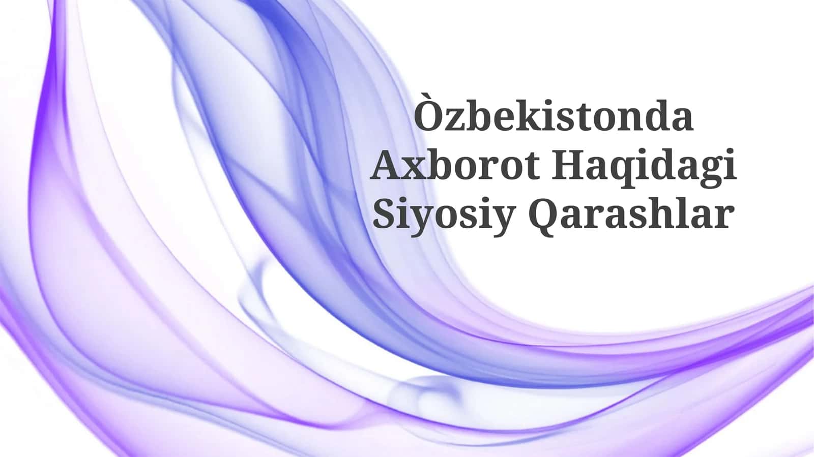Internet tsenzurasi 1