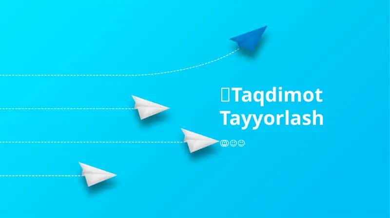 Taqdimot Tayyorlash 1