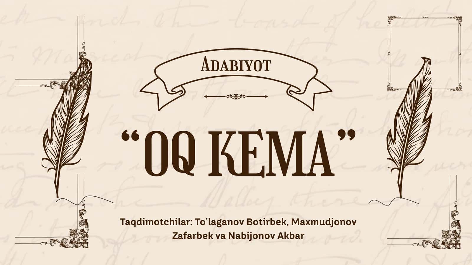 OQ KEMA 1