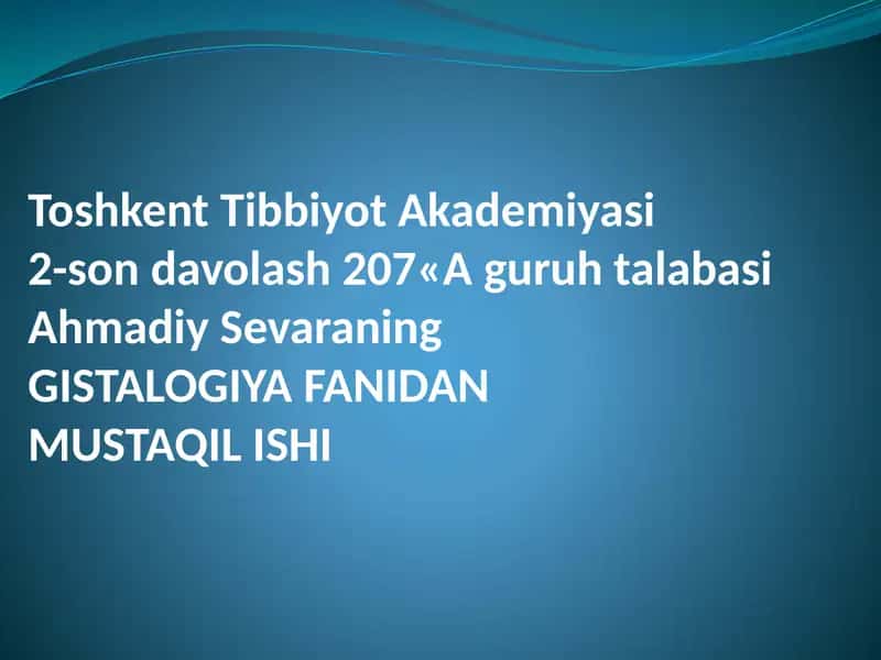 GISTALOGIYA FANI 1